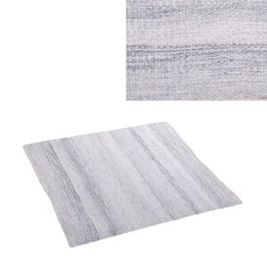 LOLAhome Alfombra sostenible Goa de PET reciclado para salón y exterior gris humo de 180x120 cm