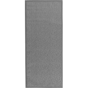 LOLAhome Alfombra vinílica de PVC pasillera para exterior gris de 75x175 cm