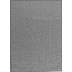 LOLAhome Alfombra vinílica de PVC para exterior gris de 180x250 cm