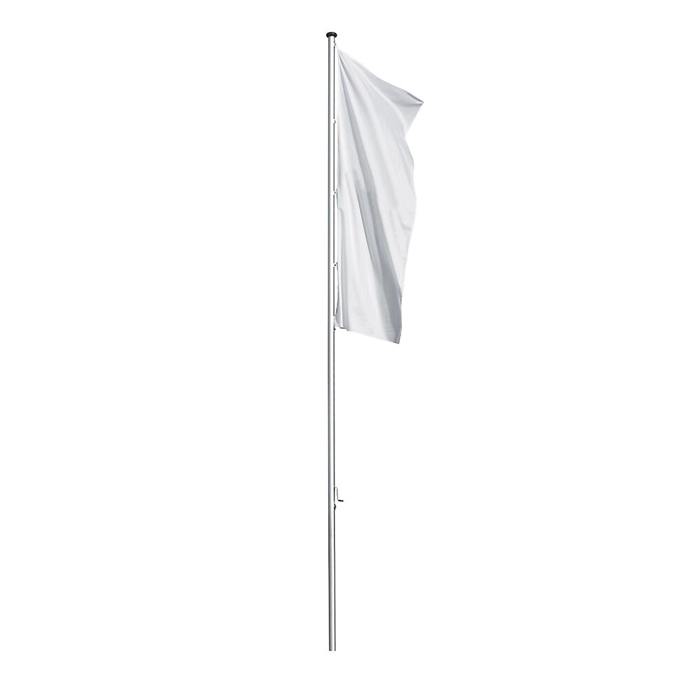 Mannus Asta para banderas de aluminio PRESTIGE, sin pluma, altura sobre el suelo 9 m, Ø 100 mm