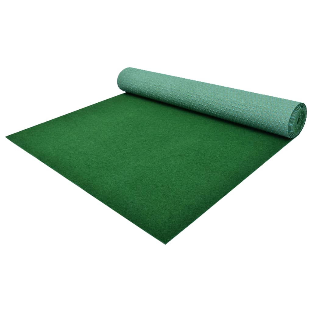 vidaXL Césped artificial con tacos PP 10x1 m verde