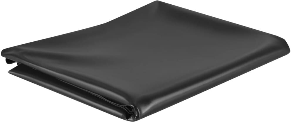 vidaXL Revestimiento de estanque negro 2x1 m PVC 0.5 mm