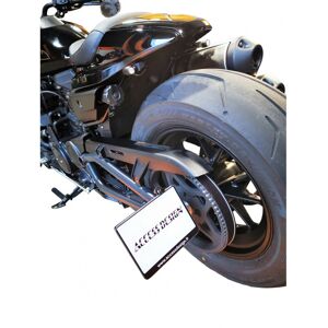 Access Design Sivulevyn Pidike - Musta Harley-Davidson Sportster S 1250 Rekisterikilven Haltija