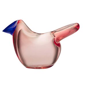 Iittala - Birds by Toikka, Flycatcher, rose / bleu