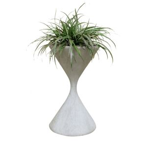 Eternit - Spindel Pot à plantes, Ø 37 x 60 cm, gris naturel