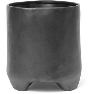 ferm LIVING - Esca Pot de fleurs, H 21 cm, noir