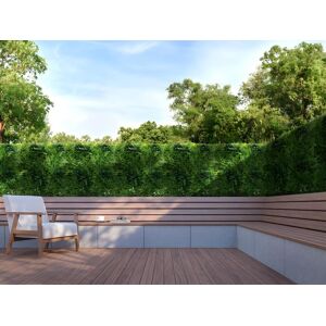Vente-unique Mur végétal synthétique vert - pack de 1m² - NEWRY