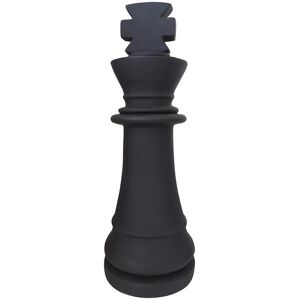 Vente-unique.com Statue decorative d'exterieur jeu d'echec en ciment roi - L. 24.5 x H. 68 cm - GAMBIT