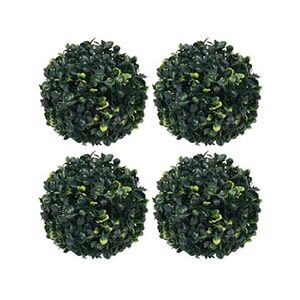 VIDAXL Boules de buis artificielles 4 pcs 12 cm - Publicité