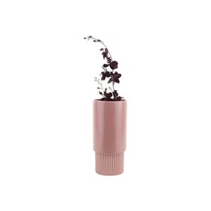 Present Time Pt' - Cache pot en céramique Plant high Rose - Publicité