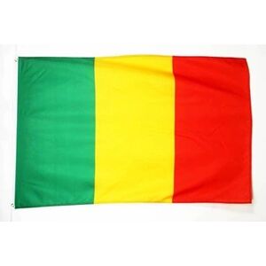 AZ Flag DRAPEAU MALI 150x90cm - DRAPEAU MALIEN 90 x 150 cm - DRAPEAUX - - Publicité