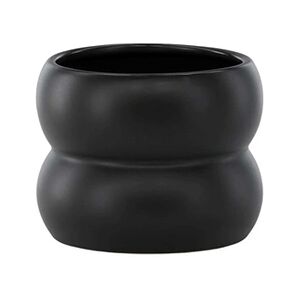 Venture Home - Cache pot Dapne 16*16*13cm noir - Publicité