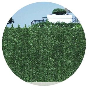 Haie Artificielle 126 Brins Vert Sapin En Rouleau Ultra 1.2 X 3 M (Lot De 6) - Publicité