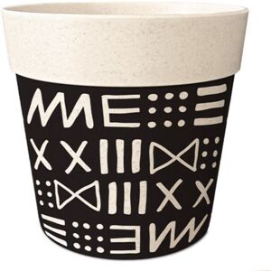 Cache Pot En Bambou Ethnique 15.5 Cm - Publicité