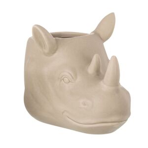 Cache-Pot Rhinocéros - Beige - Publicité