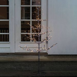 Sapin LED Alex en Look enneigé, hauteur 120 cm