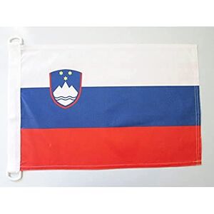 AZ FLAG Pavillon Nautique Slovénie 45x30cm Drapeau de Bateau slovène 30 x 45 cm - Publicité