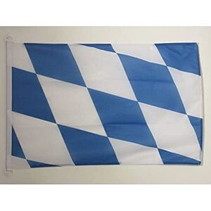 AZ FLAG Drapeau Bavière 90x60cm Drapeau bavarois Allemagne 60 x 90 cm Spécial Extérieur Drapeaux - Publicité