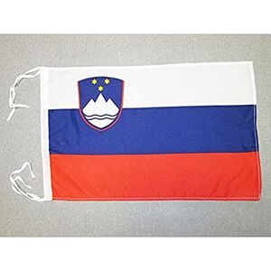 AZ FLAG Drapeau Slovénie 45x30cm PAVILLON slovène 30 x 45 cm Haute qualité - Publicité