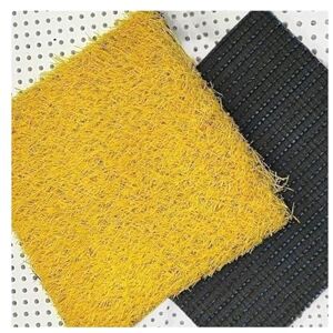 XLIHAWY Gazon artificiel, tapis de gazon synthétique réaliste de 3,5 cm d'épaisseur, intérieur extérieur, haute densité, durable, pelouse paysage, pour jardin, balcon, terrasse (couleur : jaune, - Publicité