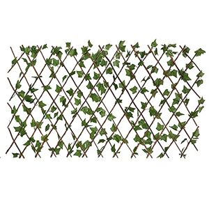 UNUS Garden Treillis décoratif en saule, haie artificielle avec feuilles, 100 x 200 cm - Publicité