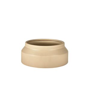 Villa Collection Cache pot cylindrique en argile beige sable