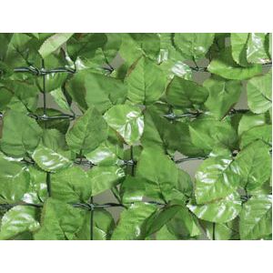 HAIE ARTIFICIELLE FEUILLES DE ROSIER : 1m50 x 3m