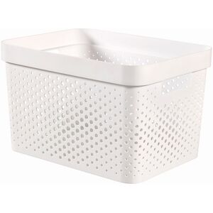 Curver INFINITY 17L Bac de rangement 36 x 27 x 22 cm, blanc 04740-040