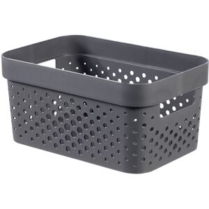 Curver INFINITY 11L Bac de rangement 36 x 27 x 14 cm, gris foncé 04750-G43