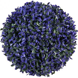 EUROPALMS Boule de gazon, artificielle, violette, 22cm - Boules de décoration