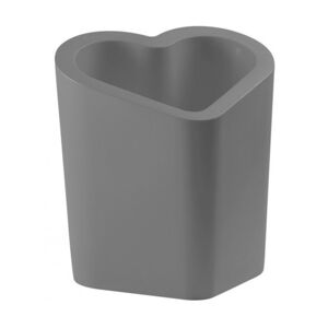 SLIDE vase MON AMOUR POT (Gris - Polyéthylène)