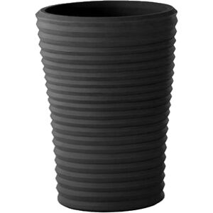 SLIDE vase S-POT (Noir H 50 - Polyéthylène)