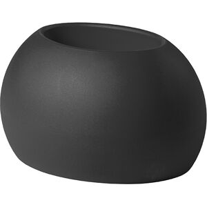 SLIDE vase BLOS POT (Noir - Polyéthylène)