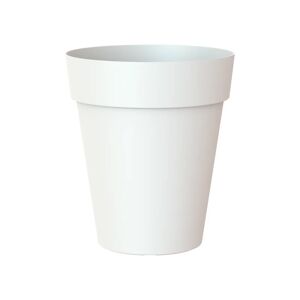 ARTEVASI Vaso per piante e fiori Capri  in polipropilene bianco H 56 cm Ø 56 cm