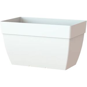 ARTEVASI Fioriera Capri  in polipropilene bianco H 45 cm L 100 x P 45 cm