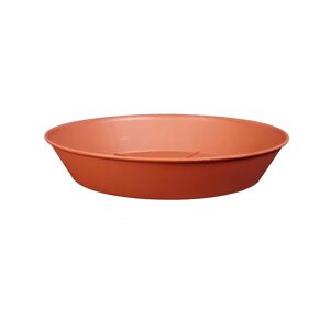 Leroy Merlin Sottovaso in plastica color cotto H 3.5 x Ø 18