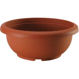 PLASTECNIC Vaso per piante e fiori Ciotola Terrae  in polipropilene terracotta H 20.2 cm Ø 50 cm