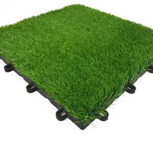 4F GROUP Tappeto anti-erba piastrella Professional L 0.50 m, 4 pezzi