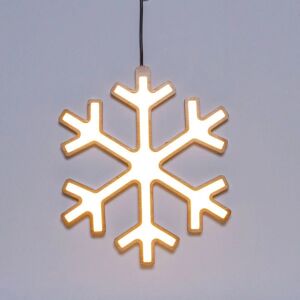 Leroy Merlin Fiocco di neve 200 lampadine bianco caldo H 29 cm