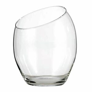 Leroy Merlin Vaso decorativo vaso in vetro trasparente H 30 cm, Ø 20 cm