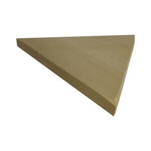 Leroy Merlin Sagoma decorativa Triangolare in ayous grezzo 200 x 200 x 18 mm . Confezione da 5 pezzi