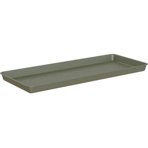 ARTEVASI Sottovaso per vaso da fiori  Venezia XL in polipropilene di colore verde L 73 x H 4.7 x P 32 cm