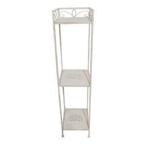 Leroy Merlin Decorazione Scaffale portavasi in ferro  bianco L 111 cm x H 25 cm