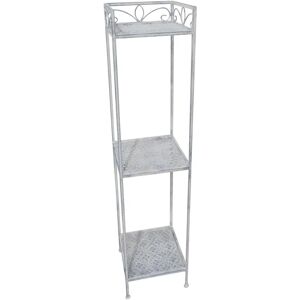 Leroy Merlin Decorazione Scaffale portavasi in ferro  grigio L 111 cm x H 25 cm