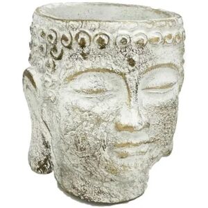 Leroy Merlin Decorazione TESTA BUDDHA P.VASO ORO CEMENTO D12 H13 in cemento  H