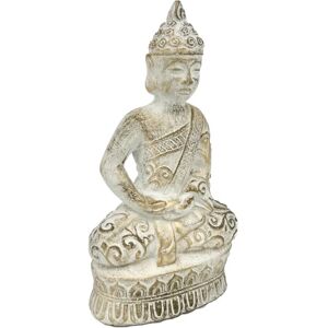 Leroy Merlin Decorazione BUDDHA MEDITANTE ORO CEMENTO 26X14,5 H47 in cemento  H