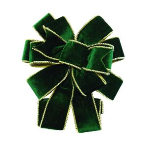 Leroy Merlin Fiocco natalizio in poliestere  H 28 cm, L 79 cm, colore verde