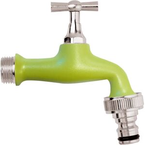 Tecnomat RUBINETTO STANDARD VERNICIATO VERDE   CON INNESTO RAPIDO 1/2