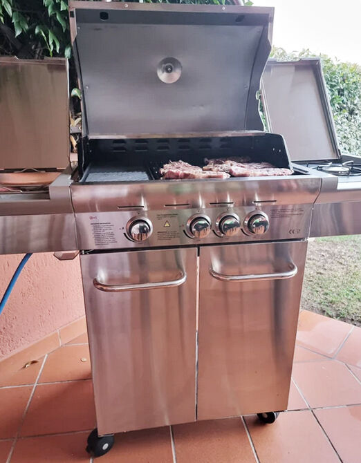 Milani Home STARK - Barbecue 3 fuochi + 1