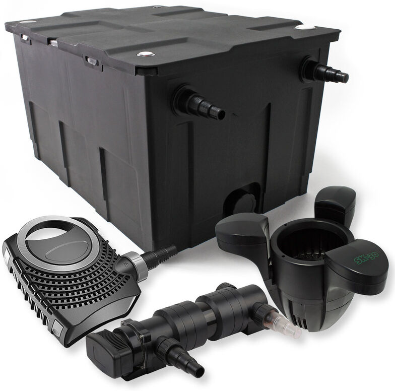 Wiltec - SunSun 1-Camera Set per il filtro 60000l 24W UVC 6er